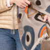 Bonnie Hand Painted Reversible Scarf - Image 4