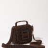 Uncovered Layers Shoulder Bag - Brown