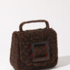 Uncovered Layers Shoulder Bag - Brown - Image 4