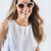 Sticks & Sparrow Sunglasses - Ivy Cream - Image 3