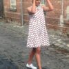 Bamboo Sleeveless Spot Dress - Image 3