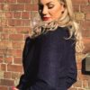 Navy Wool Classic Short Jacket - Image 2