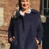 Navy Wool Classic Short Jacket